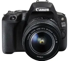 Canon EOS 200D DSLR Camera