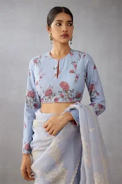 Cotton Blouse (Printed)