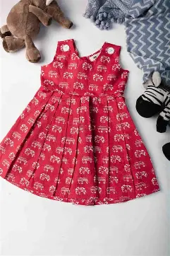 Kids Frock (Girls, Cotton)